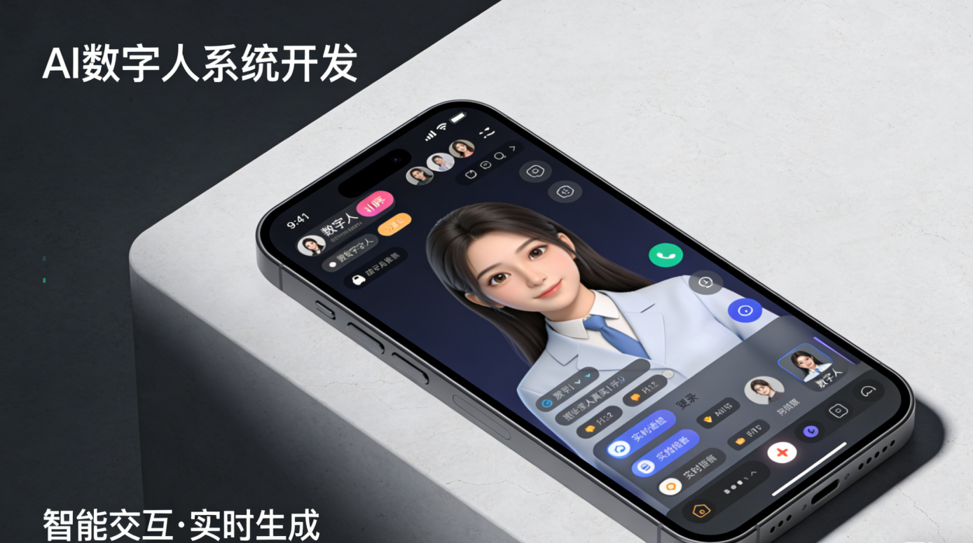 AI数字人系统源码 AI数字人系统源码