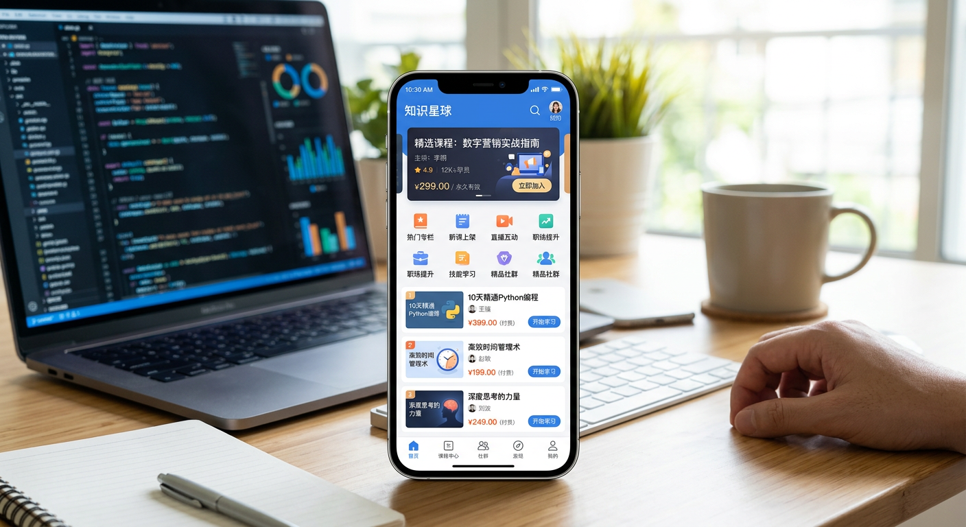 万岳知识付费系统源码