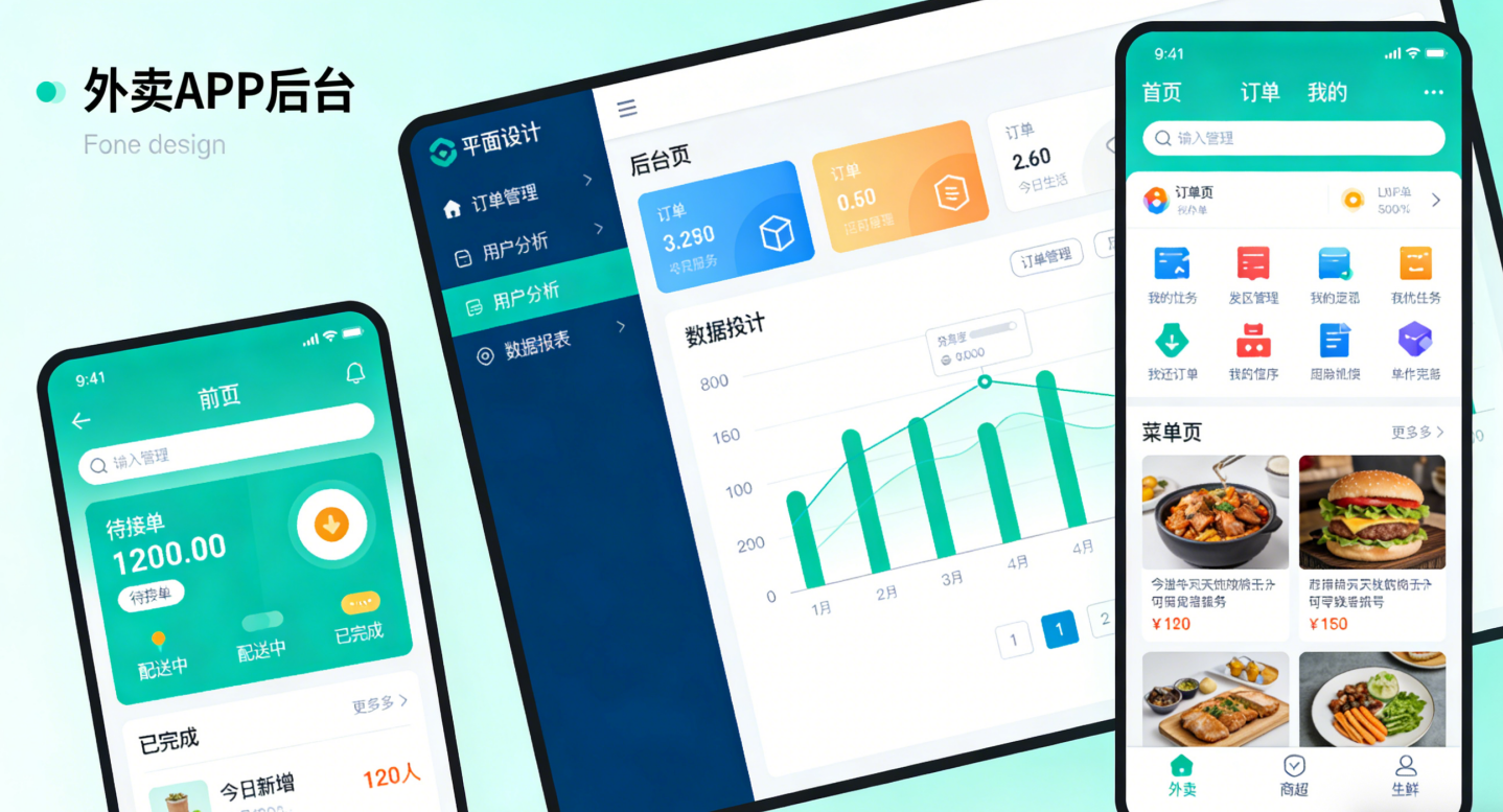 万岳校园外卖APP开发