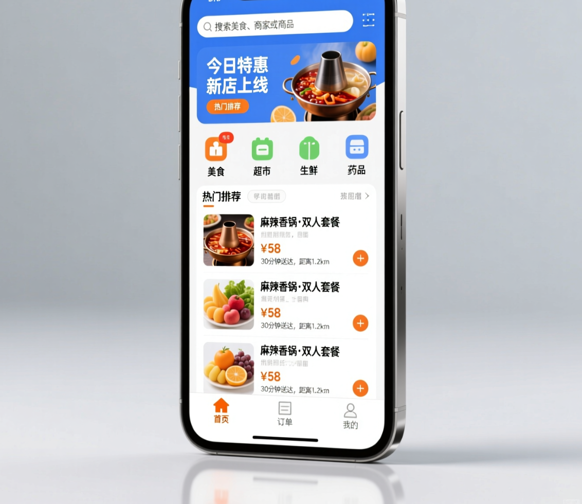 同城外卖系统开发