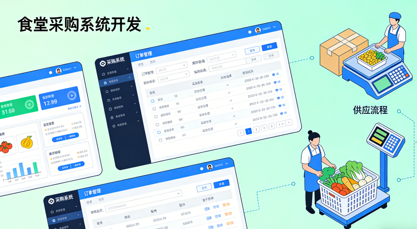 食堂采购系统源码