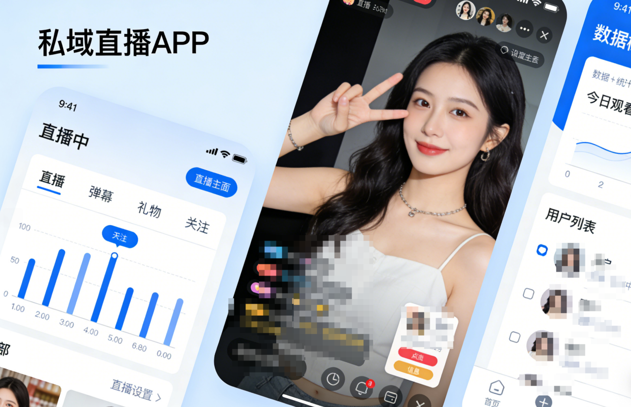 万岳私域直播系统源码