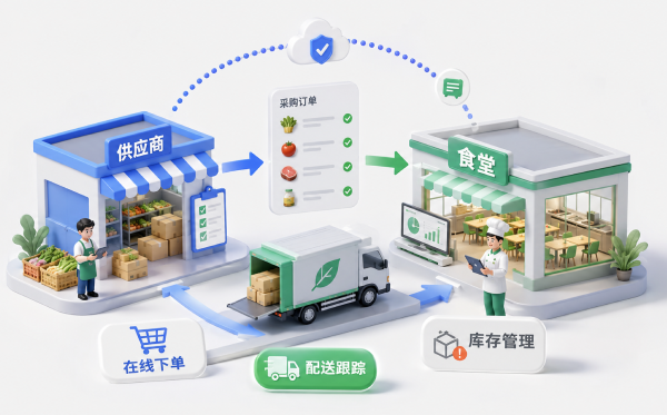万岳食堂采购系统源码
