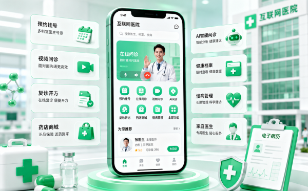 万岳互联网医院系统源码