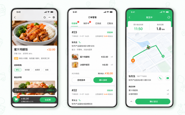 万岳同城外卖系统源码